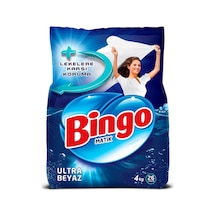 Bingo Çamaşır Deterjanı 4 Kg Ultra Beyaz