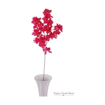 Yapay Çiçek Sitesi Yapay Begonvil Çiçeği Dalı 85 Cm Fuşya Pembe