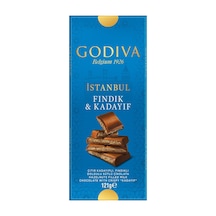 4 Adet Godiva İstanbul Fındıklı & Kadayıflı Tablet Çikolata 121 G