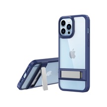 Apple Apple Uyumlu iPhone 13 Pro Kılıf Rolet Stand Kapak - Lacivert 0.2M-Çok Renkli