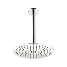 Fause Ankastre Duş Başlığı Borulu Oval Slim Metal 25 Cm Tavandan Diğer