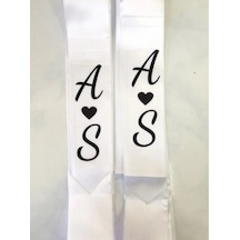 Gelin Damat Isimli Tören Takı Kurdelesi 2 Adet B-31