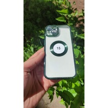 Apple Uyumlu iPhone 15 Kamera Korumalı Kılıf