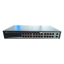 24 Port Poe Switch 2 Port Gigabit Uplink İp Kamera Poe Switch