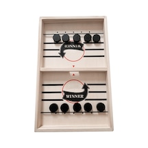 Maiyame Ahşap Malzemeden Yapılmış, Aile Eğlencesi İçin Mükemmel Mancınık Masa Oyunu Siyah