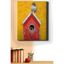 Webstyle Sayılarla Boyama Seti Kasnaklı Anne Ve Yavru Kuşları 60x75 Cm
