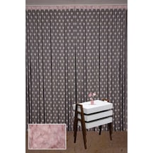 Kalpli Model Pudra Renk Ip Perde Hazır Ip Perde 300x270