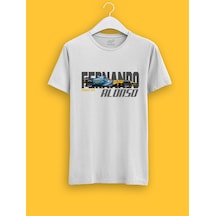 Fnbx Fernando Alonso Rn T-shirt Beyaz
