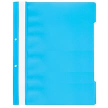 Bafıx Plastik Telli Dosya Açık Mavi 50'li