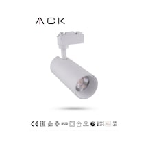 Led Ray Armatür 30w Beyaz Kasa 3000k Gün Işığı Ray Spot Aydınlatma - 928141425 Diğer