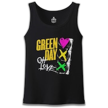 Green Day - Oh Love Siyah Erkek Atlet