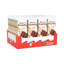 Kinder Country Tahıllı Ve Sütlü Dolgulu Sütlü Çikolata 23,5 Gr 40'lı Kutu