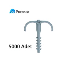 Puroser Yere Tespit Kılçık Dübel 5000 Adet