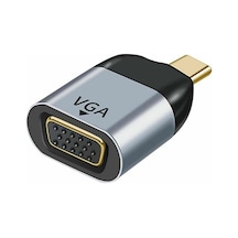 Lunatic 9348 Type C To Vga Kablo Ucu Mini Çevirici Dönüştürücü Adaptör