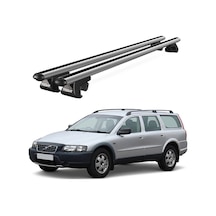 Venüs Volvo Xc70 1998-2007 Uyumlu Gri Ara Atkı Port Bagaj Tavan Barı