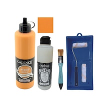 Mobilya Boyası-cadence Multisurface H-011 A.turuncu 500ml Ultimate Vernik Parlak 250ml Saten Ruloset Turuncu Turuncu