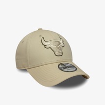 New Era Team Outline 9forty Chicago Bulls Unisex Bej Şapka 60771712 Bej