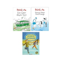 Behiç Ak - Eve Giden Küçük Tren - Postayla Gelen Deniz Kabuğu + Gümüş Patenler 3 Kitap Set
