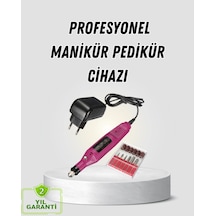 Hubrendy Tekno Profesyonel Tırnak Manikür Aleti Şarjlı, Ayarlanabilir Hız, Düşük Titreşim Ve Sessi
