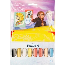 2in1 Disney Frozen Kum Boyama Seti S00005170 Sarı