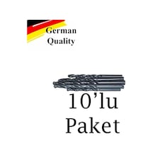 Brio Matkap Ucu Hss 6mm 10'lu Paket