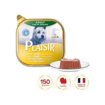 Plaisir Hindi Etli Pate Konserve Yetişkin Köpek Maması 150 G