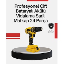 Ergonomik Tasarımlı 12v Matkap 2 Vitesli, Led Aydınlatmalı Ve Dayanıklı