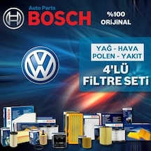 Vw Polo 1.4 Tdı Bosch  Filtre Bakım Seti 2014-2017 (495301603)