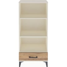 Arges Dolap 3 Raflı Tek Çekmeceli 60x30x134 Aytaşı-çam Aytaşı