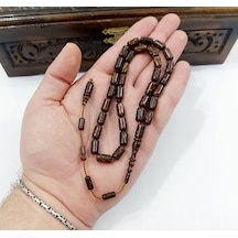 Oktay Demir Usta Kapsül Kesim Doğal Sırçalı Kuka Tesbih 6x11