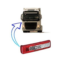Volvo Fh Iv-Fm Iıv Sol Arka Stop Lambası Ledli 24 Volt N11.12445