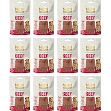 Nutri Canin Sığır Fileto Tahılsız Köpek Ödülü 80 G X 12 Adet