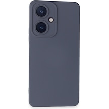 Vivo Y27 Uyumlu Kılıf Nano İçi Kadife Silikon - Gri