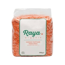 Raya Organik Kırmızı Toptane Mercimek 500 G