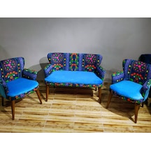 Etnik Desen - Turkuaz