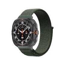 Microsonic Samsung Galaxy Uyumlu Watch Ultra Hasırlı Kordon Woven Sport Loop