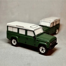 Arazi Aracı Haki Model 110 Kiti, Demonte Kendin Yap Dıy Off-road Hobi Parçalı Oyuncak, Ofis Ve Masaüstü Dekoratif Hediyelik Koleksiyon Eşyası 15x14 Cm
