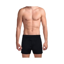 The Don Siyah Exclusive Yırtmaçlı Erkek Boxer