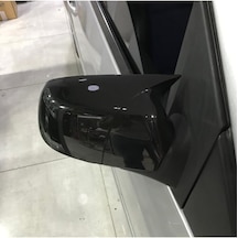 Ford Fusion 2006 2012 Yarasa Ayna Kapak Parlak Siyah Abs Plastik