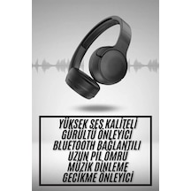 Mey İthalat Yeni Nesil Kulak Üstü Bluetooth Kulaklık Type-c Girişli Yüksek Ses Kaliteli
