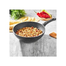 Kitchenboost Granit Wok Tava 28 Cm Yanmaz Yapışmaz Genel