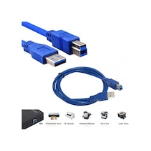 Usb 3.0 Yeni Nesil 3d Yazıcı Printer Hdd Dock İçin Usb Kablosu Type-a Type-b