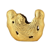 Vitale Cative Dekoratif Vazo Gold 26x9x22 Cm Ak.ıu0383