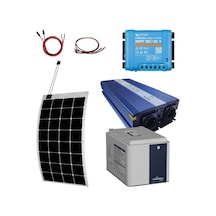 1020w Marin Solar Paketi 170w Esnek Panel 1500w Ups İnverter 1.3kw Lityum Batarya