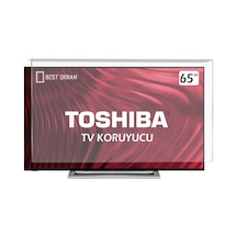 Toshiba Uyumlu 65QA7D63DT TV EKRAN KORUYUCU - Toshiba Uyumlu 65" inç Ekran Koru