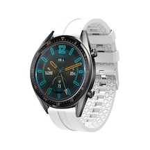 Huawei Watch Gt 3 46mm Krd-23 Uyumlu Ogaa Kordon-beyaz