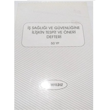 Altınyıldız Oto.işçi Sağl.tespit Öneri Defteri Karton