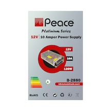 B2880 220 Volt 12 Volt 10 Amper Metal Kasa Adaptör