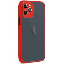 Apple Uyumlu iPhone 11 Pro Max Montreal Arkası Şeffaf Sert Silikon Kılıf