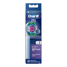 Oral B Şarjlı Yedek Başlık 3 Boyutlu Beyazlık Luxe Diş Fırçası 2'li - 3 Adet Tarı